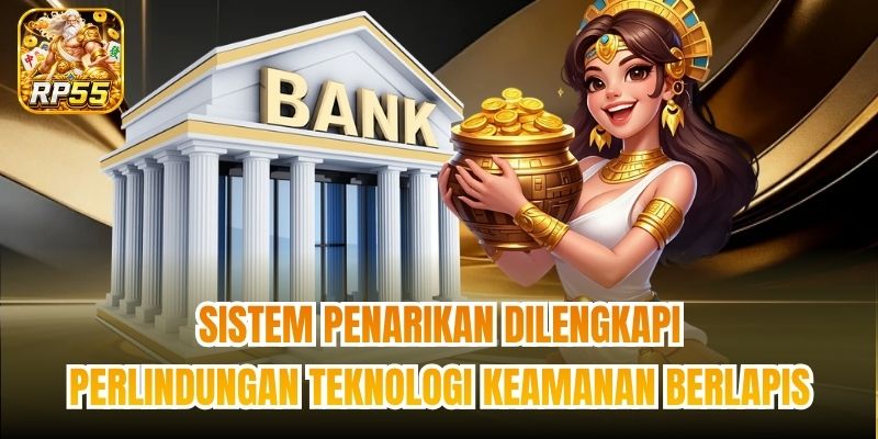 Sistem penarikan dilengkapi perlindungan teknologi keamanan berlapis